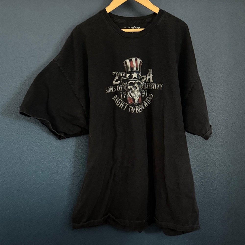 Gildan Black Sons of Liberty T-Shirt